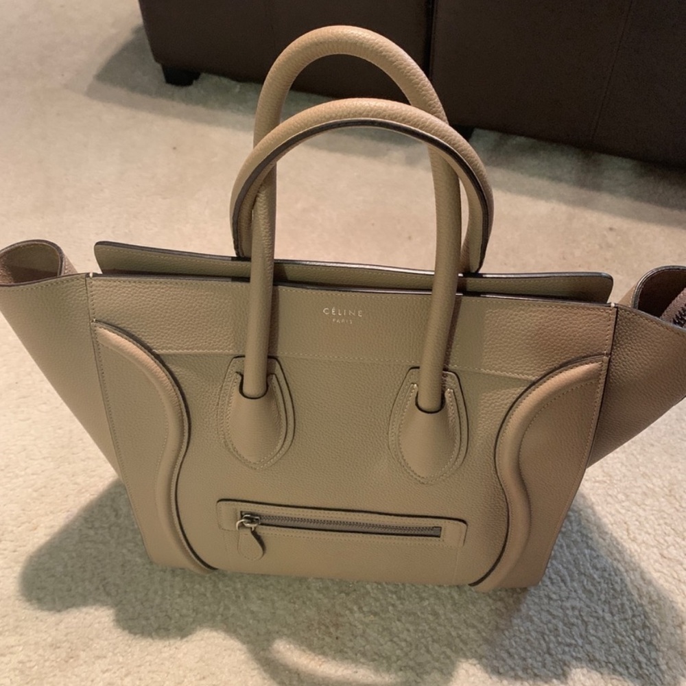 Celine Mini Luggage Dune